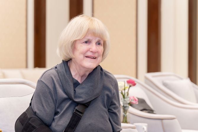 Giáo sư Marie Claire King - người chiến thắng trong hạng mục Giải đặc biệt VinFuture 2025 dành cho nhà khoa học nữ.