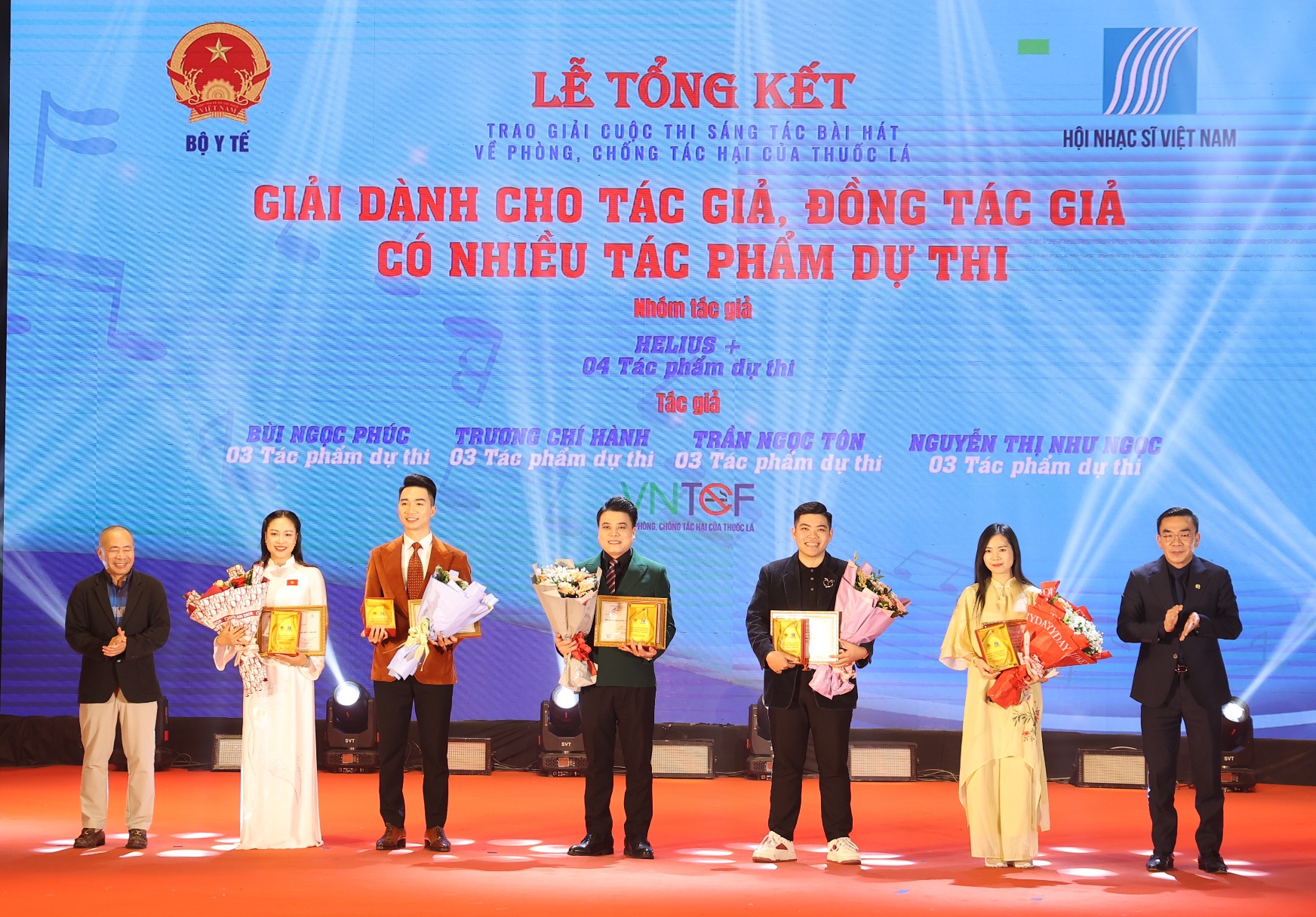 Tôn vinh những sáng tác âm nhạc lan toả thông điệp phòng chống tác hại của thuốc lá- Ảnh 4.