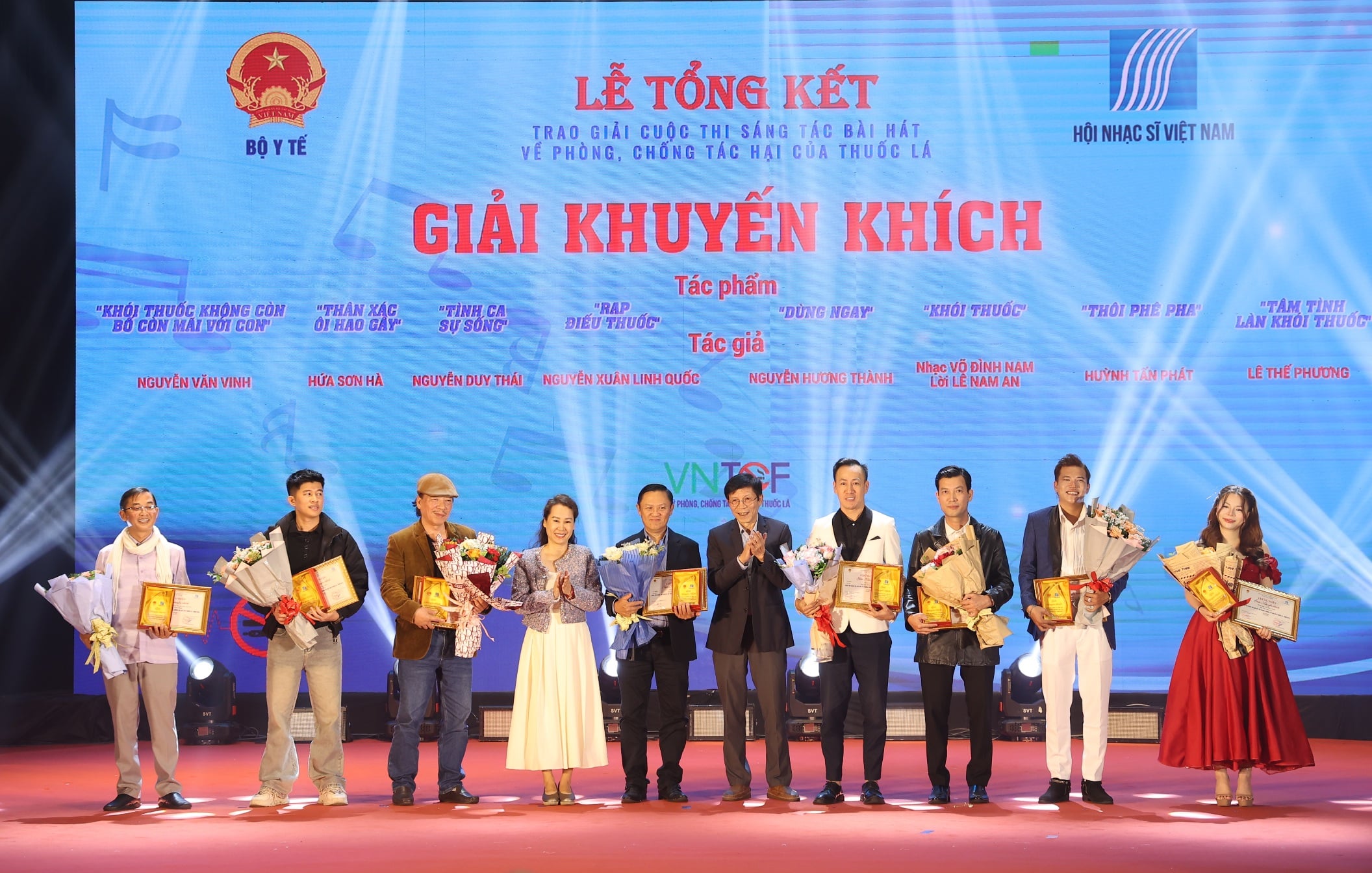 Tôn vinh những sáng tác âm nhạc lan toả thông điệp phòng chống tác hại của thuốc lá- Ảnh 5.