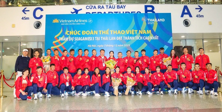 Dự SEA Games 2025: Đoàn Thể thao Việt Nam 