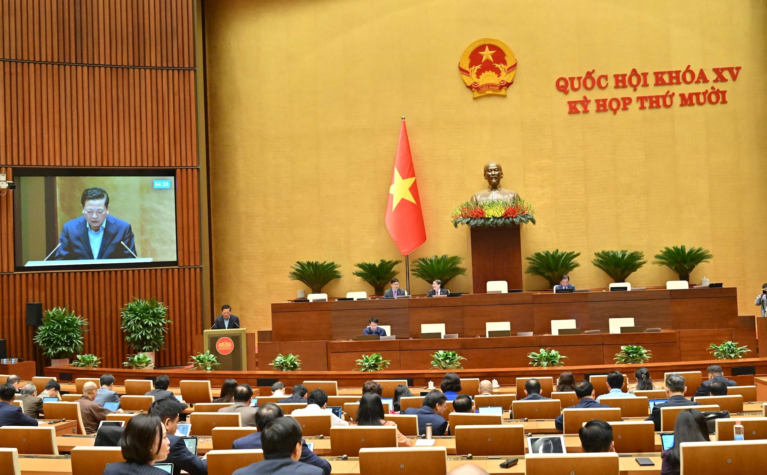 Byggminister Tran Hong Minh