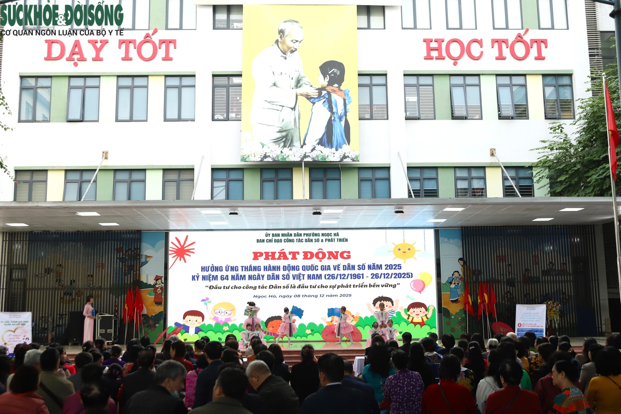 Phường Ngọc Hà phát động Tháng hành động Dân số 2025- Ảnh 2.