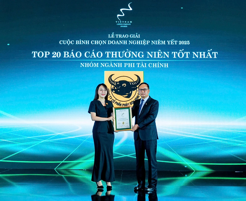 Binh Dien is in the Top 20 Enterprises with the Best Annual Reports - non-financial industry group in 2025.