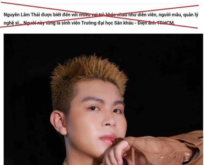 Nguyễn Lâm Thái không phải là sinh viên Trường Đại học Sân khấu – Điện ảnh TP HCM - Ảnh 3.