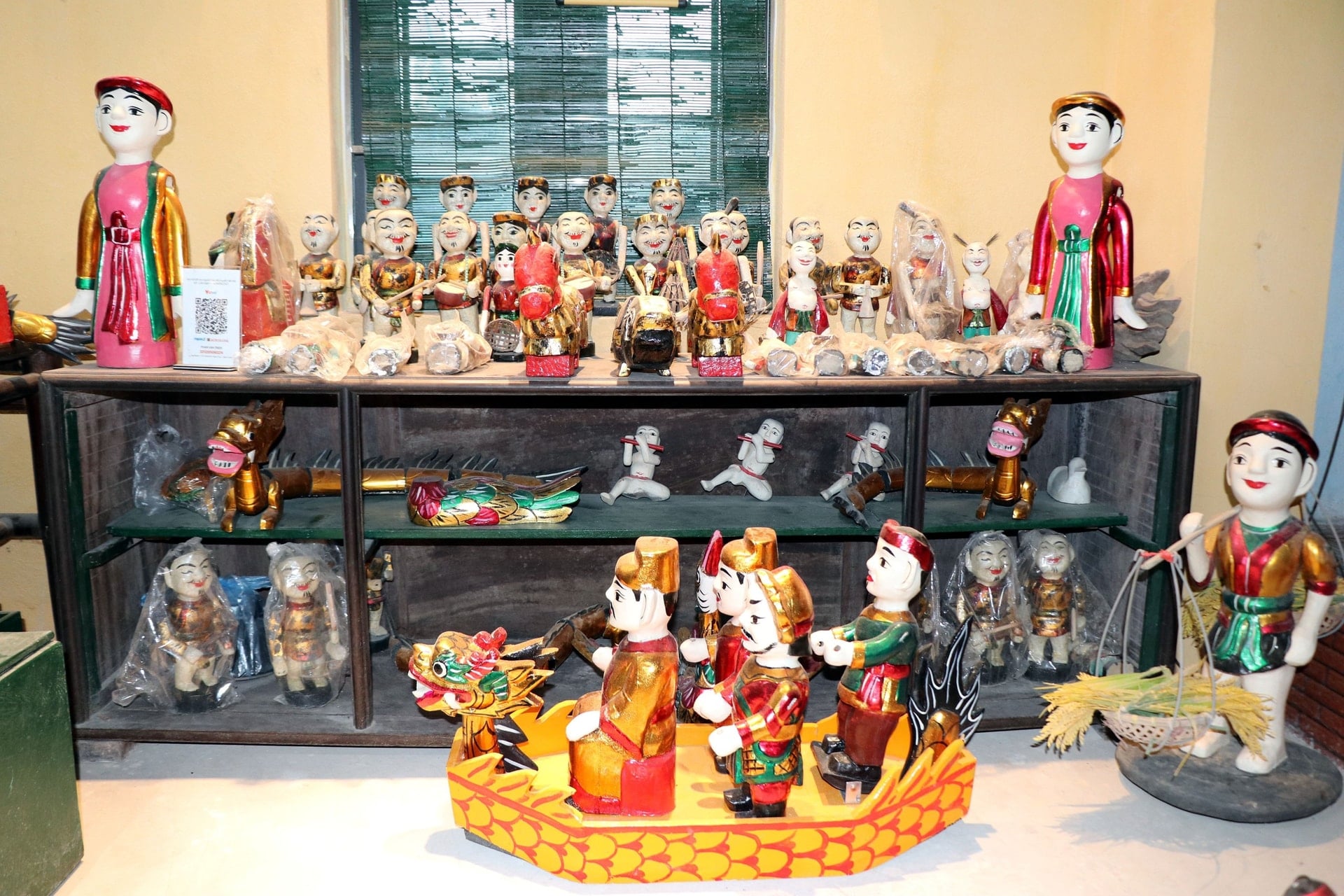 Bevaring av kunsten å lage vanndukker i det moderne liv - Foto 7. Giữ nghệ thuật múa rối nước giữa nhịp sống hiện đại - Ảnh 7.