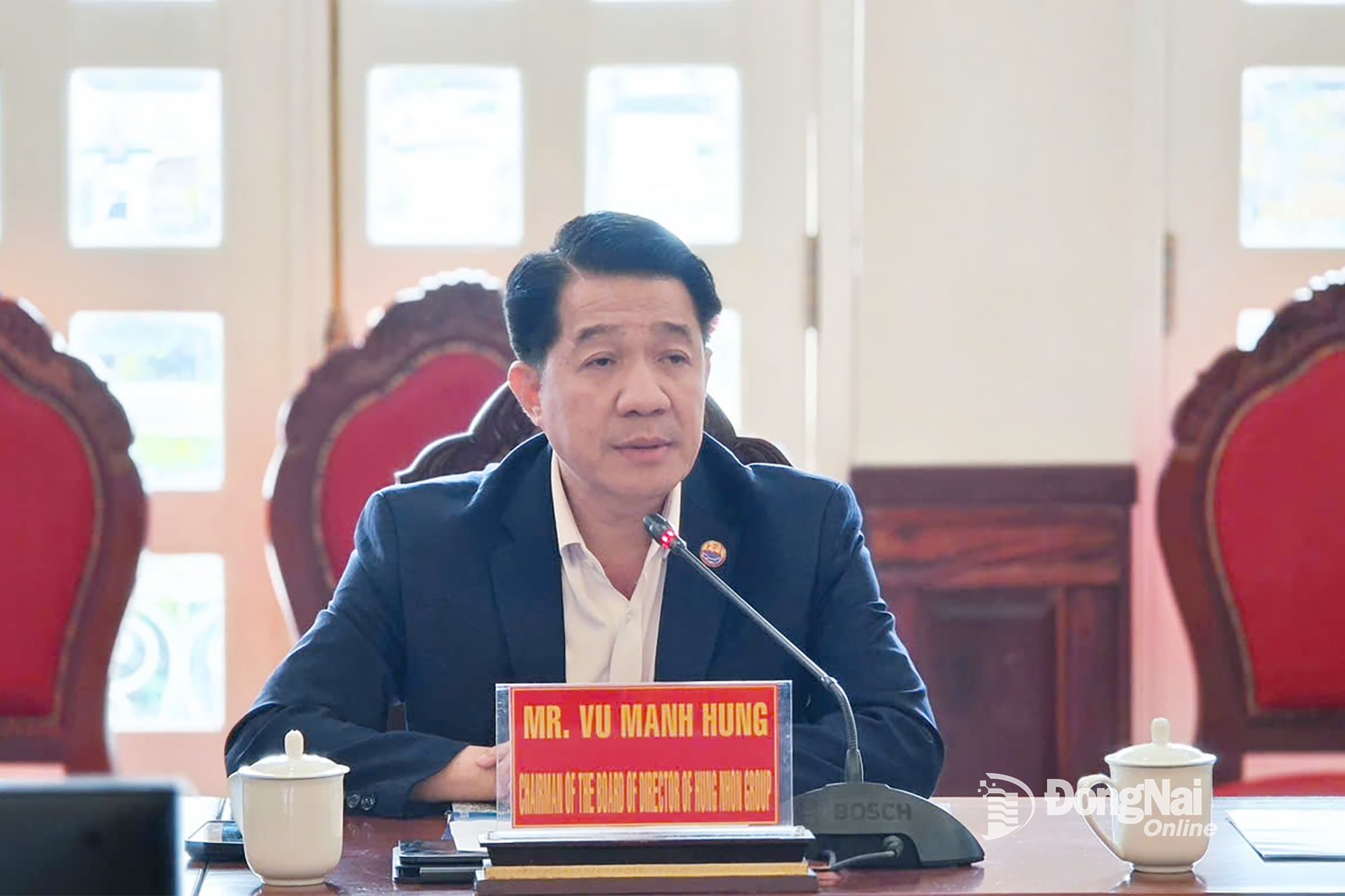 ທ່ານ ຫວູ​ແມ້ງ​ຮຸ່ງ, ປະ​ທານ​ຄະ​ນະ​ກຳ​ມະ​ການ​ກຸ່ມ​ບໍ​ລິ​ສັດ Hung Nhon