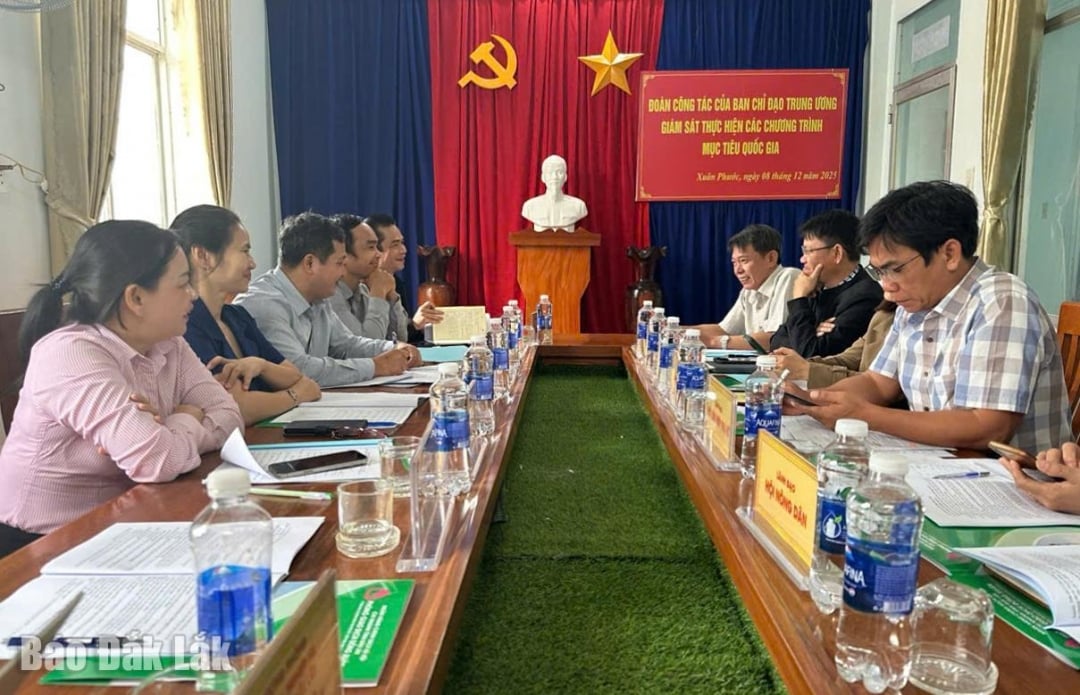 คณะทำงานของคณะกรรมการกำกับดูแลกลางเพื่อกำกับดูแลการดำเนินการตามโครงการเป้าหมายระดับชาติปฏิบัติงานในตำบลซวนเฟือก