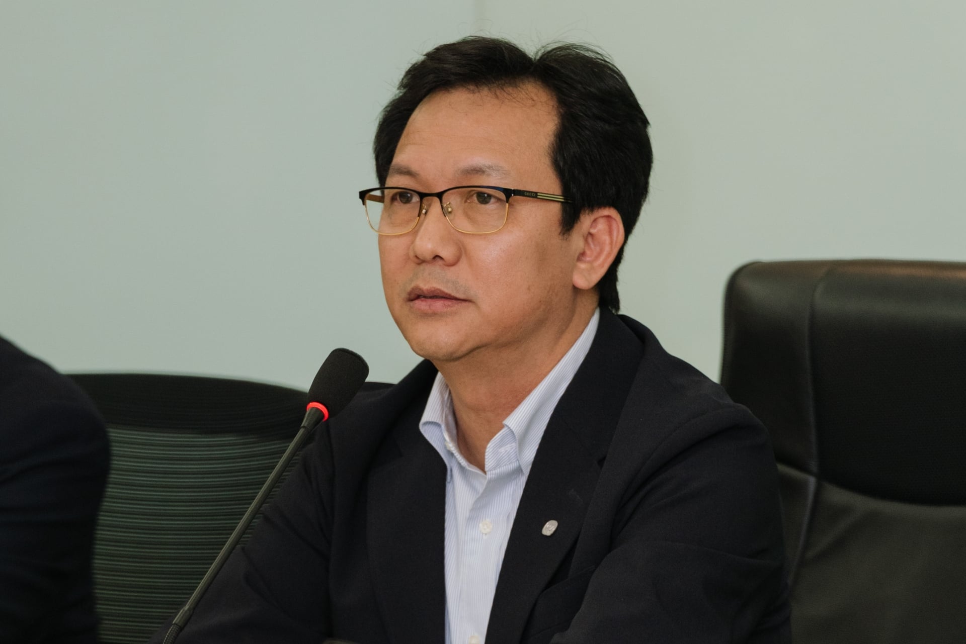 Ông Vũ Anh Tuấn, Phó Tổng Giám đốc cấp cao C.P. Việt Nam cho biết, ngay từ giai đoạn thiết kế, C.P. Việt Nam đã định hướng xây dựng Nhà máy thân thiện môi trường, đạt hiệu quả cao trong tiết kiệm năng lượng. Ảnh: HT.