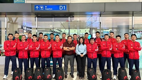 Η ομάδα χάντμπολ ανδρών και ποδηλασίας γυναικών αναχωρεί για την Ταϊλάνδη για να συμμετάσχει στους 33ους αγώνες SEA.