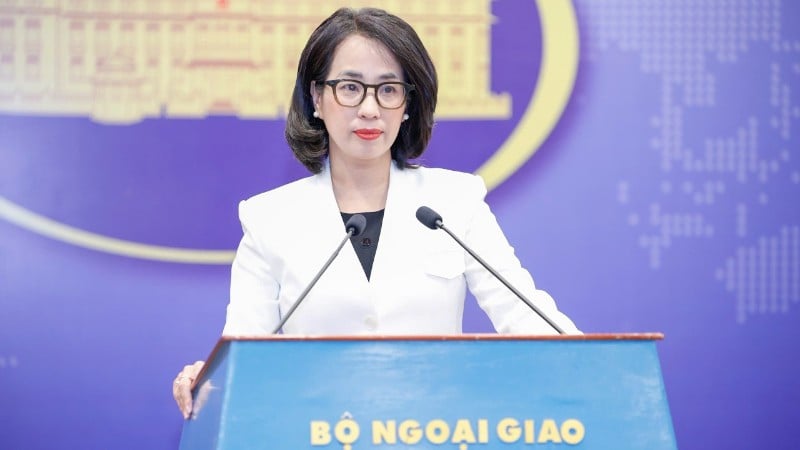 Spokesperson of the Vietnamese Ministry of Foreign Affairs Pham Thu Hang. (Photo: Ministry of Foreign Affairs)