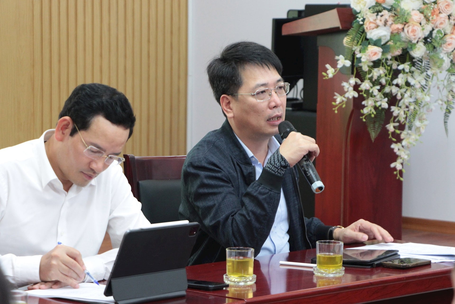 Phường Giảng Võ triển khai kế hoạch cưỡng chế giải phóng mặt bằng đường Vành đai 1- Ảnh 3.