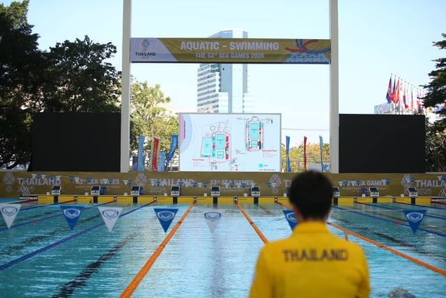 A 'Đường đua xanh' tại SEA Games 33 long lanh, nhưng chưa hoàn thiện 100%- Ảnh 5.