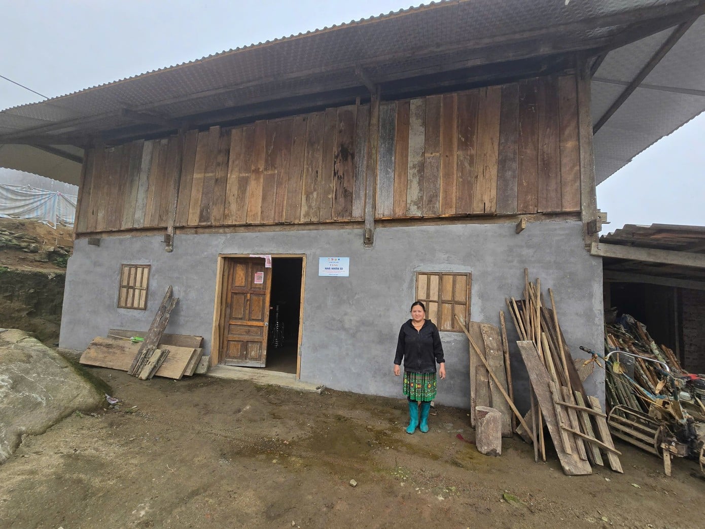 הבית החדש של מר לי א פאי ואשתו סונג טי א.