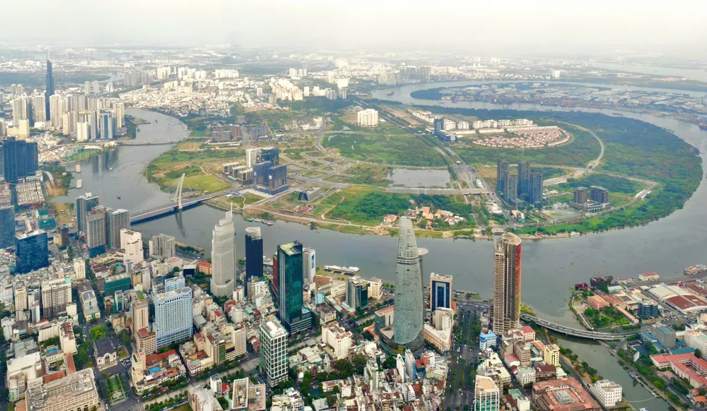 Eine Ecke von Ho-Chi-Minh-Stadt. Foto: HOANG HUNG