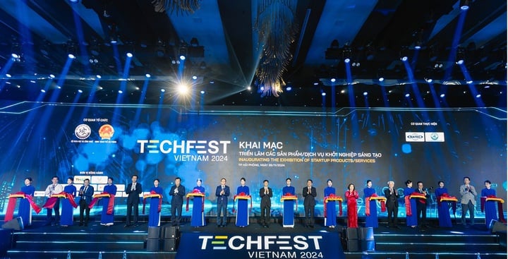 TECHFEST Vietnam 2025 verbreitet den Geist des kreativen Unternehmertums unter allen Menschen - Foto 1. TECHFEST Việt Nam 2025 lan tỏa tinh thần khởi nghiệp sáng tạo toàn dân- Ảnh 1.