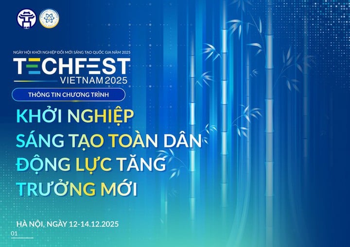 TECHFEST Vietnam 2025 verbreitet den Geist des kreativen Unternehmertums unter allen Menschen - Foto 2. TECHFEST Việt Nam 2025 lan tỏa tinh thần khởi nghiệp sáng tạo toàn dân- Ảnh 2.