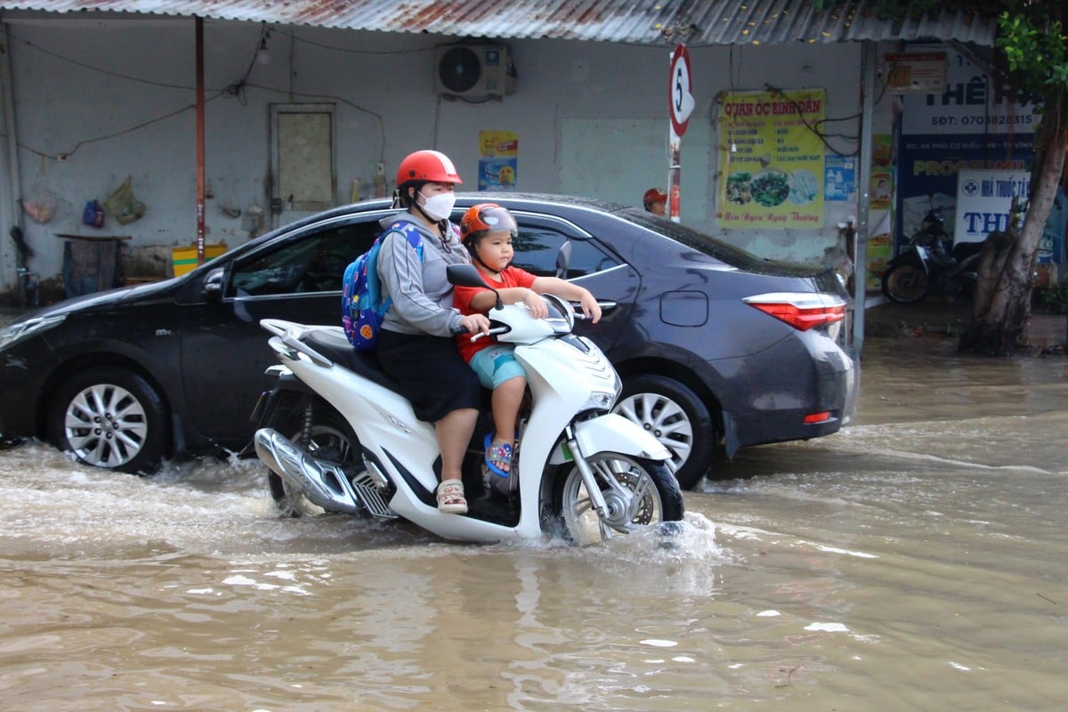 A maior profundidade de inundação ocorreu em 9 de dezembro, variando de 1 a 25 cm.