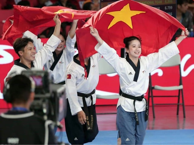 Taekwondo staat op het punt om 'goud' te openen voor Vietnam: de naam van de vervanger van 'hot girl' Chau Tuyet Van is bekend - Foto 2. Taekwondo sẵn sàng 'khui vàng' cho Việt Nam, lộ diện người thay 'hot girl' Châu Tuyết Vân- Ảnh 2.
