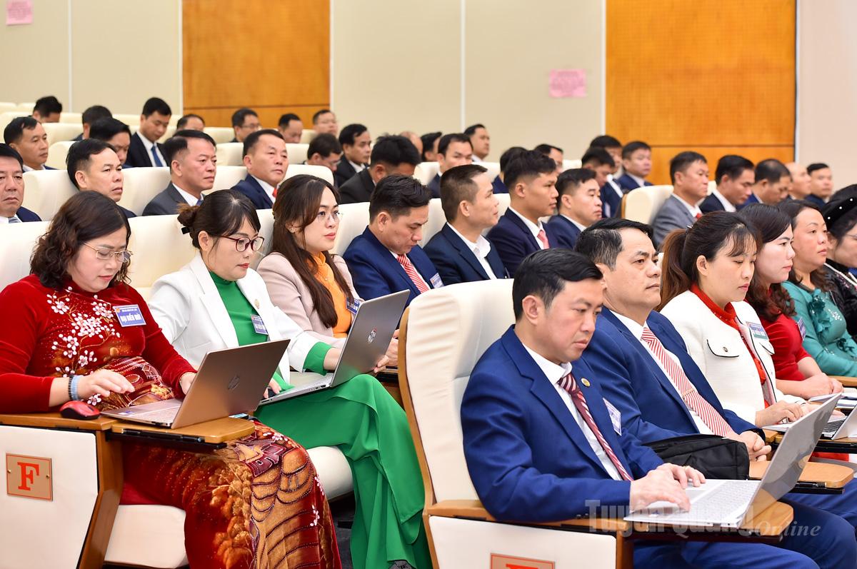 Delegater som deltar på møtet.