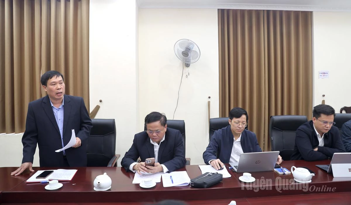 Die Delegierten diskutierten auf der Konferenz.