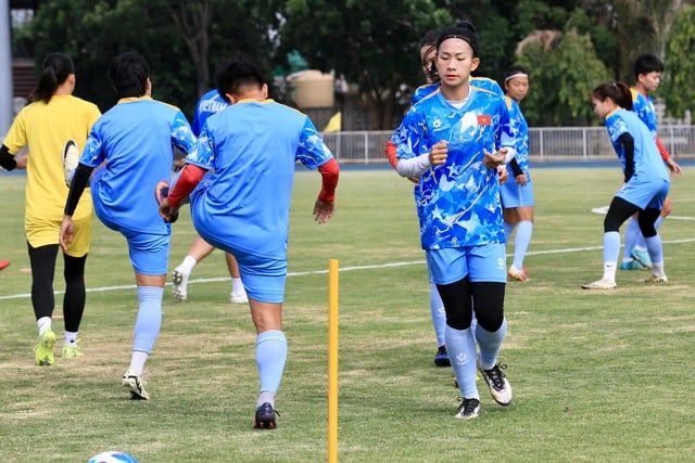 U.23 Vietnam did not get enough nutrition in Thailand, the women's team struggled to practice every day because it was too far - Photo 4. U.23 Việt Nam không được ăn đủ chất tại Thái, đội tuyển nữ vắt sức đi tập mỗi ngày vì quá xa- Ảnh 4.