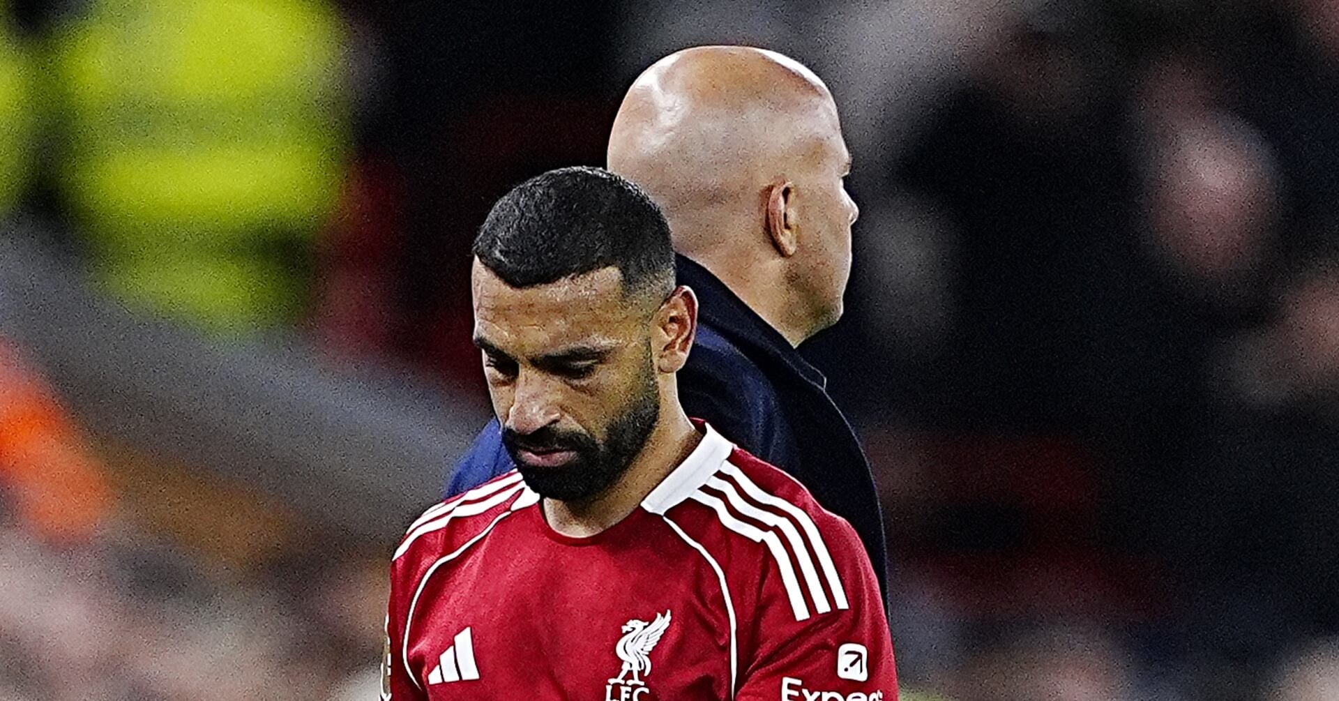 리버풀 내전, 아르네 슬롯과 살라 관련 이미지