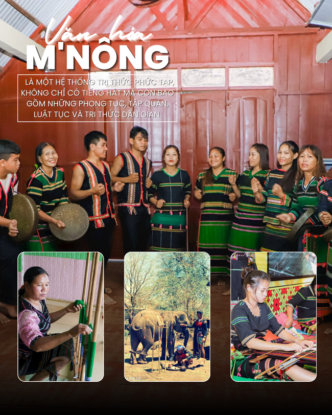 Nau M'pring a Ot N'drông: Kulturní stopy M'nongu na mapě vietnamského dědictví - Foto 4. Nau M'pring và Ót N'drông: Dấu ấn văn hóa M'nông trên bản đồ di sản Việt Nam - Ảnh 4.