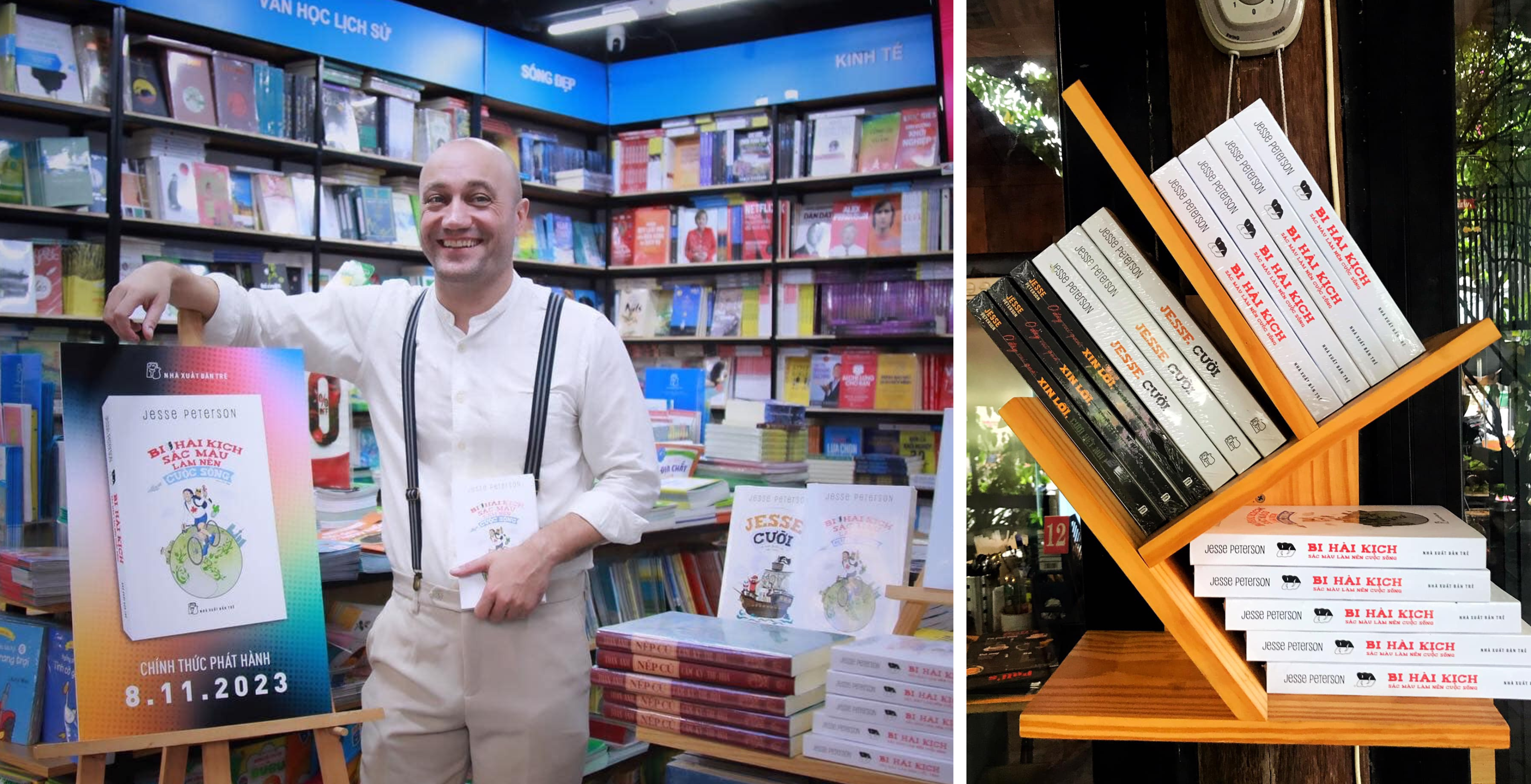 Tres escritores extranjeros escriben en vietnamita Ba cây bút nước ngoài viết văn bằng tiếng Việt