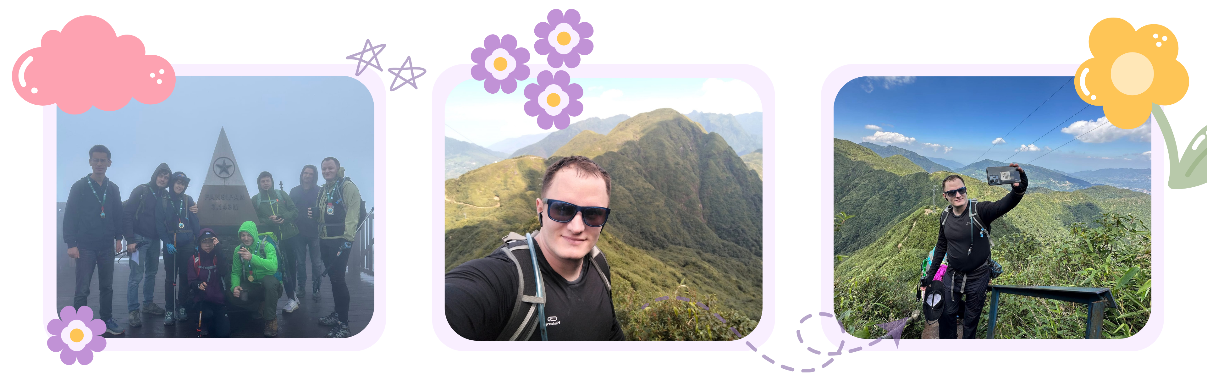 Tres escritores extranjeros escriben en vietnamita Ba cây bút nước ngoài viết văn bằng tiếng Việt