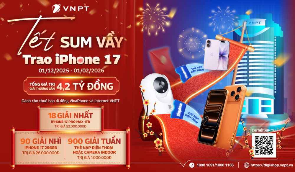 Tay Ninh explota con el festival de música Sound Freedom, VinaPhone ofrece 4.200 millones de VND en promoción para dar la bienvenida al Tet