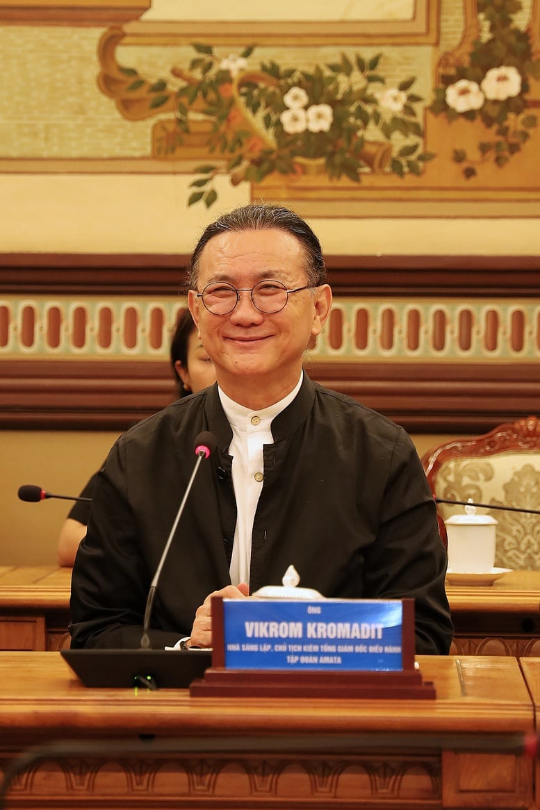 Styreleder i Amata-gruppen: Vietnam er et fremvoksende sentrum i den globale verdikjeden – Bilde 1. Chủ tịch Tập đoàn Amata: Việt Nam là một trung tâm mới nổi trong chuỗi giá trị toàn cầu- Ảnh 1.