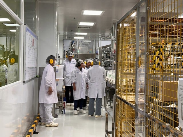 Fagmiljøet var «vitne til» Opella-fabrikken og konsernets eneste FoU-senter i Asia – bilde 2. Cộng đồng chuyên môn 'mục sở thị' nhà máy Opella và Trung tâm R&D duy nhất của tập đoàn tại châu Á- Ảnh 2.