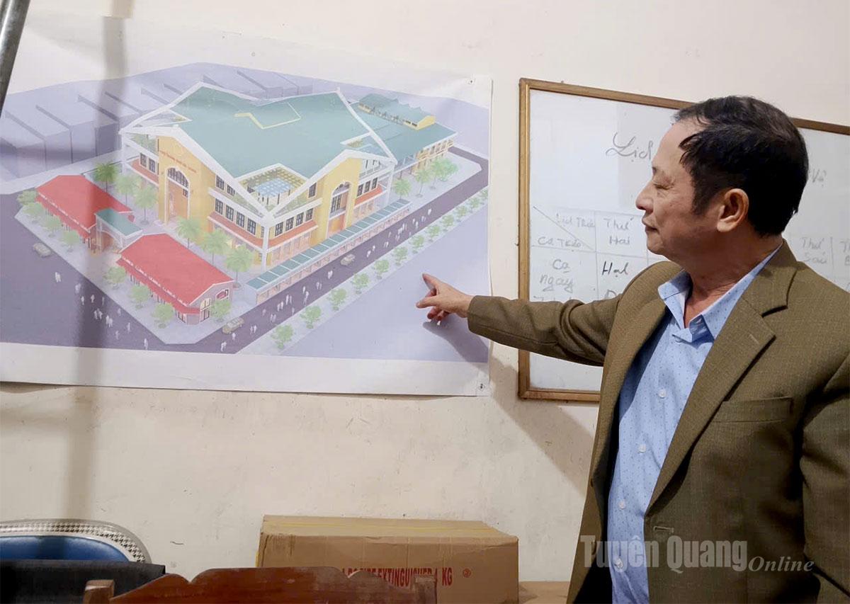 Menurut Dewan Pengelola Pasar Sentral Distrik 2 Ha Giang, dari sekitar 300 kios, pasar tersebut kini hanya memiliki lebih dari 200 kios. Menghadapi kesulitan pasar tradisional, telah ada usulan untuk merenovasi dan meningkatkan pasar, tetapi sejauh ini baru sebatas ide di atas kertas.