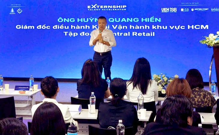 Đưa sinh viên đi học và làm tại doanh nghiệp top 100 Việt Nam - Ảnh 1.