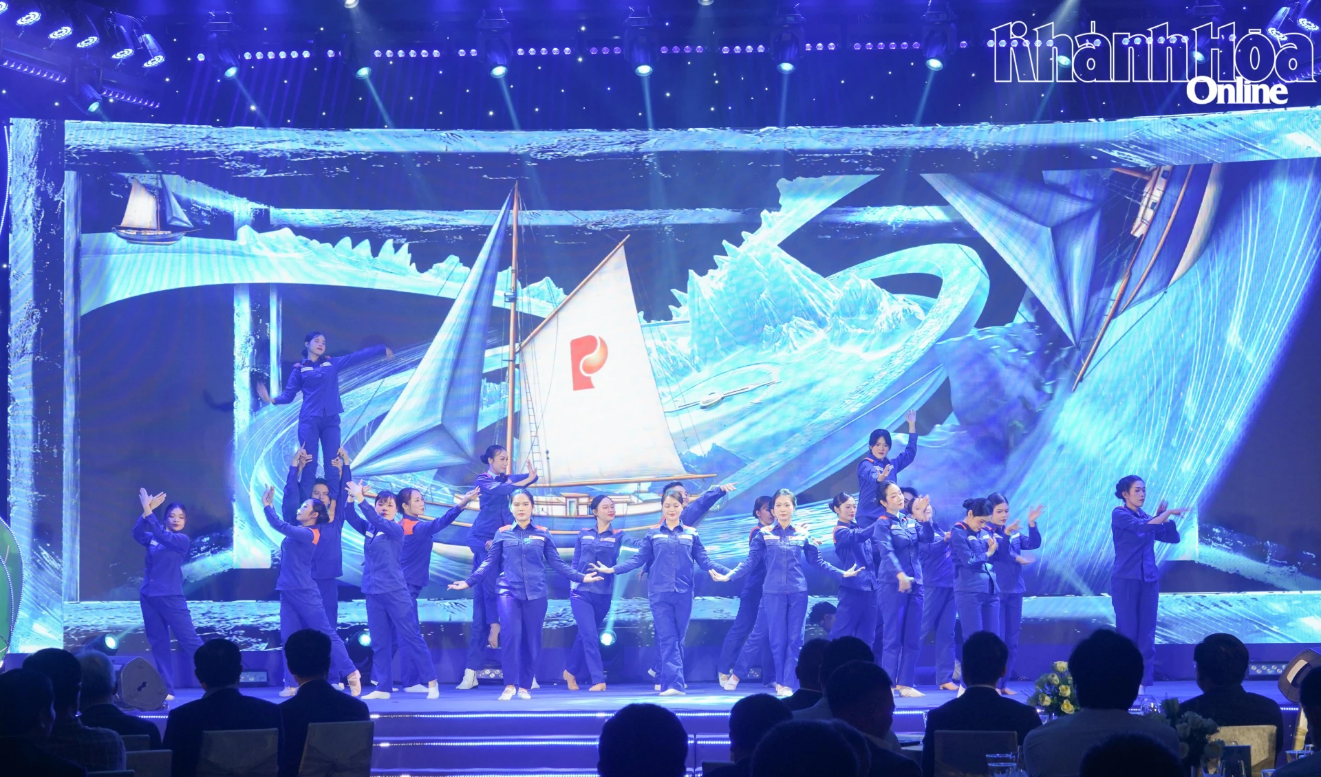 Art performance to celebrate the anniversary.