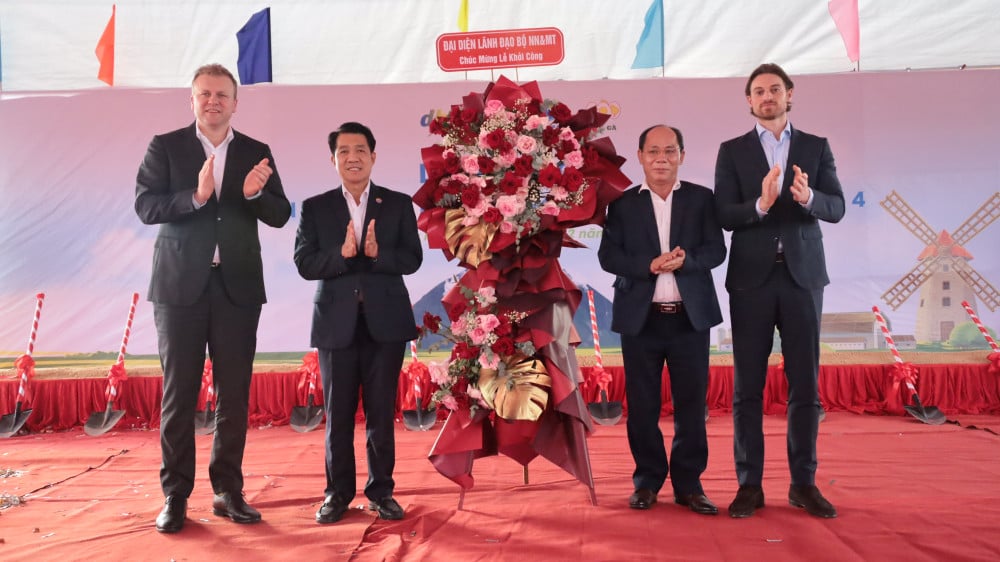 탄호이(Tan Hoi) 마을 첨단 축산 프로젝트 기공식