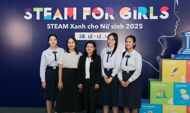 Nữ sinh Việt Nam, Thái Lan, Malaysia tranh tài STEAM  - Ảnh 3.
