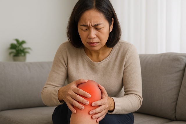 Vì sao nhiều người bị đau khớp gối khi trời lạnh? - Ảnh 1.