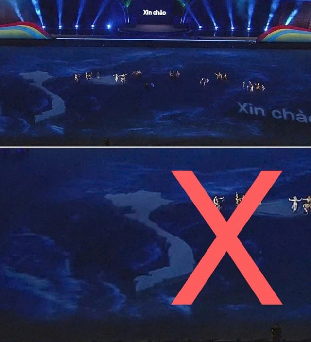 Stor feil i åpningsseremonien til SEA Games 33 – Bilde 1. Sai sót lớn trong lễ khai mạc SEA Games 33- Ảnh 1.