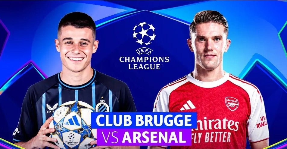 ការពិនិត្យការប្រកួត Club Brugge vs Arsenal ម៉ោង 3:00 ព្រឹក ថ្ងៃទី 11 ខែធ្នូ៖ ក្រុមកាំភ្លើងធំបញ្ចេញកំហឹង - រូបថត 1