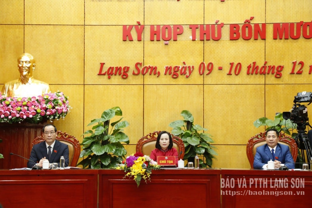 Керівники Провінційної народної ради співголовували на засіданні.