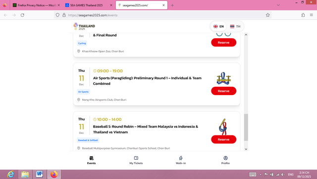 Spørsmålet om å bestille billetter til SEA Games 33 blir stadig mer aktuelt: Hva må vietnamesiske fans overholde, og vil de ende opp tomhendte hvis… - Bilde 4. Cực nóng chuyện đặt vé xem SEA Games 33: CĐV Việt Nam cần tuân thủ điều gì, sẽ ‘trắng tay’ nếu…- Ảnh 4.