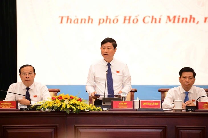 Ho Chi Minh-byens folkeråd spurt om mattrygghet, viktige prosjekter... - Bilde 1. bếp ăn - Ảnh 1.