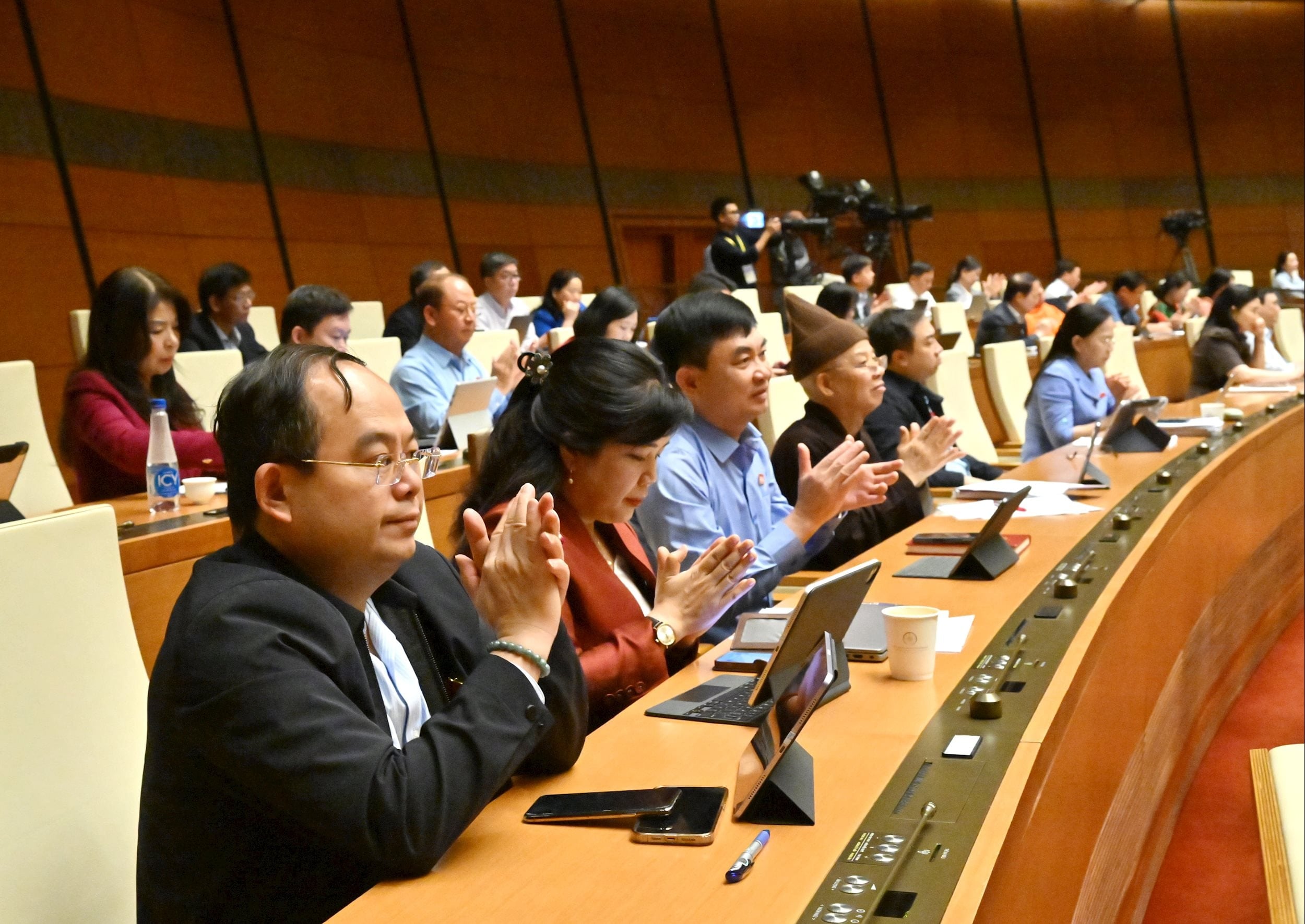 Delegater på møtet