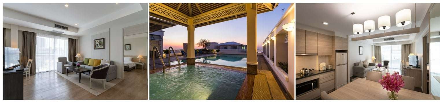 Inne i lyxhotellet där Vietnams U22- och damlag bor under SEA Games 33-7