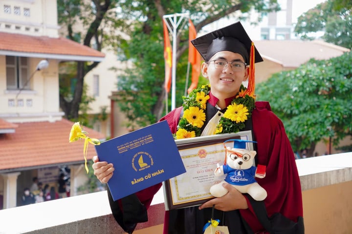 Trung se formará em Inteligência Artificial em junho de 2025. (Foto: Fornecida pelo entrevistado)