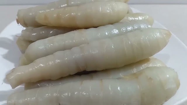 Este tubérculo, bom para a digestão e para o controle do açúcar no sangue, é facilmente encontrado nos mercados vietnamitas durante o inverno. Prepare-o desta forma para criar um prato delicioso e irresistível - Foto 3. Loại củ tốt cho tiêu hóa và đường huyết bán đầy chợ Việt mùa đông, làm kiểu này là có ngay món ngon “gây nghiện” - Ảnh 3.