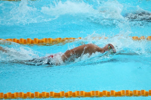 Hung Nguyen hat die Qualifikationsrunde überstanden und ist bereit, die Goldmedaille zu erobern. „Poker“: Kann Quang Thuan für eine Überraschung sorgen? – Foto 6. Hưng Nguyên vượt qua vòng loại, sẵn sàng chinh phục cú ‘poker’ HCV: Quang Thuấn liệu có tạo bất ngờ?- Ảnh 6.