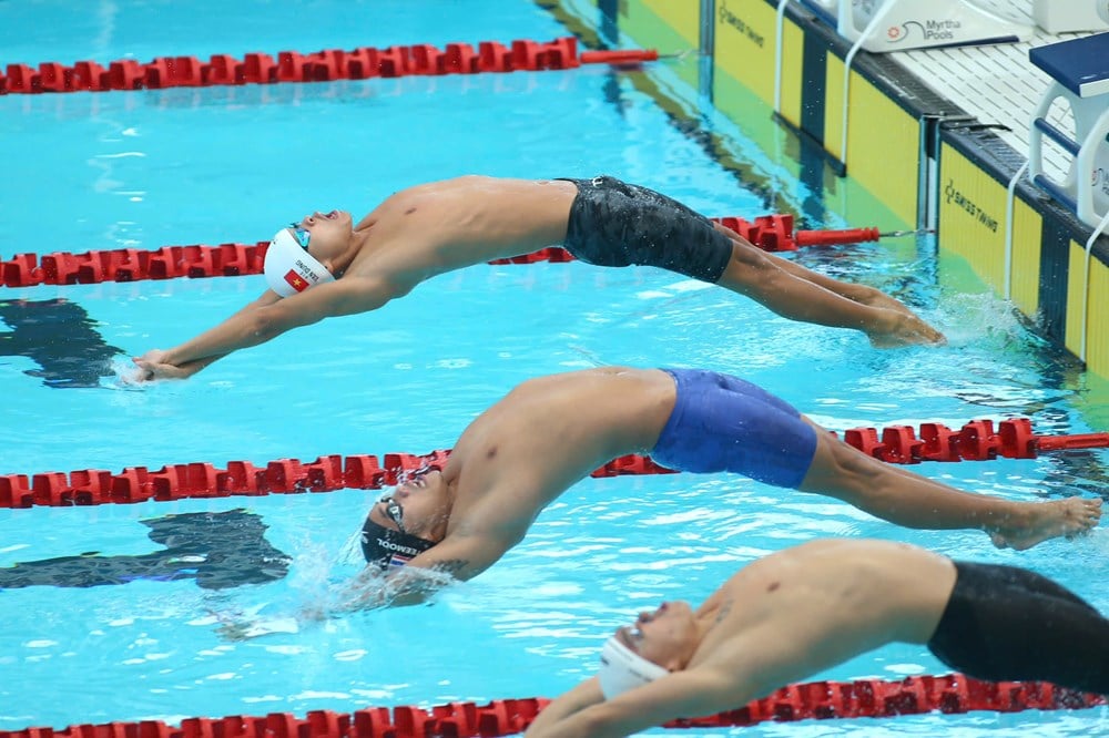 SEA गेम्स 33 दिसंबर 10: वियतनामी तैराक 5 स्पर्धाओं के फाइनल में पहुंचे - फोटो 1