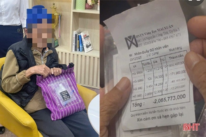 Подвергшись психологическому манипулированию, пожилая женщина Л.Т.Х. продала все накопленное ею золото, более 2 миллиардов донгов, намереваясь передать его мошенникам. bqbht_br_mn1.jpg